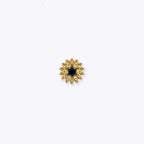 Tether | 14k gold | Dahlia | Blue Sapphire