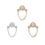 Buddha | 14k gold | Halston | White Diamond