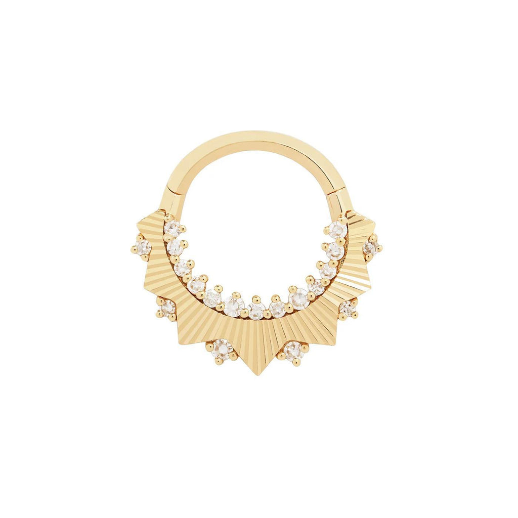 Buddha | 14k gold | High Standards | White Diamond