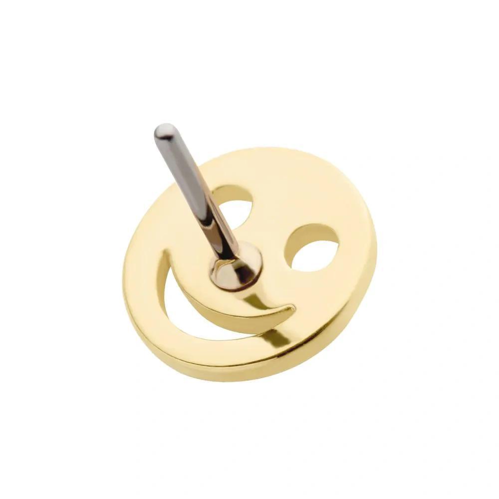 Invictus | 14k gold | Smiley Face