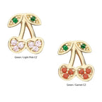 Invictus | 14k gold | Cherries | CZ