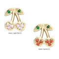 Invictus | 14k gold | Cherries | CZ