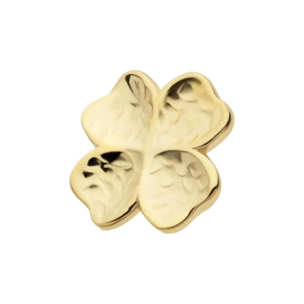 Invictus | 14k gold | Hammered Clover