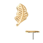 Invictus | 14k gold | Leaf