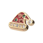 Invictus | 14k gold | Santa Hat | CZ