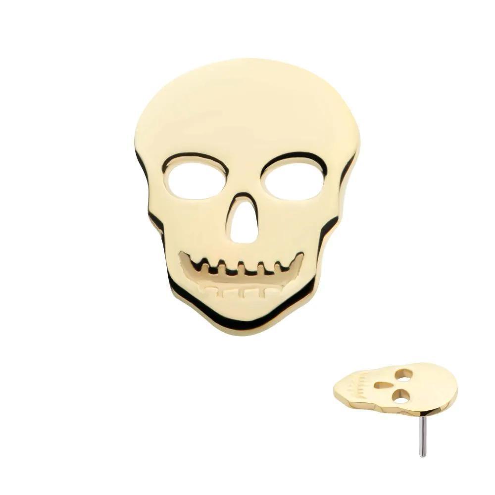 Invictus | 14k gold | Skull