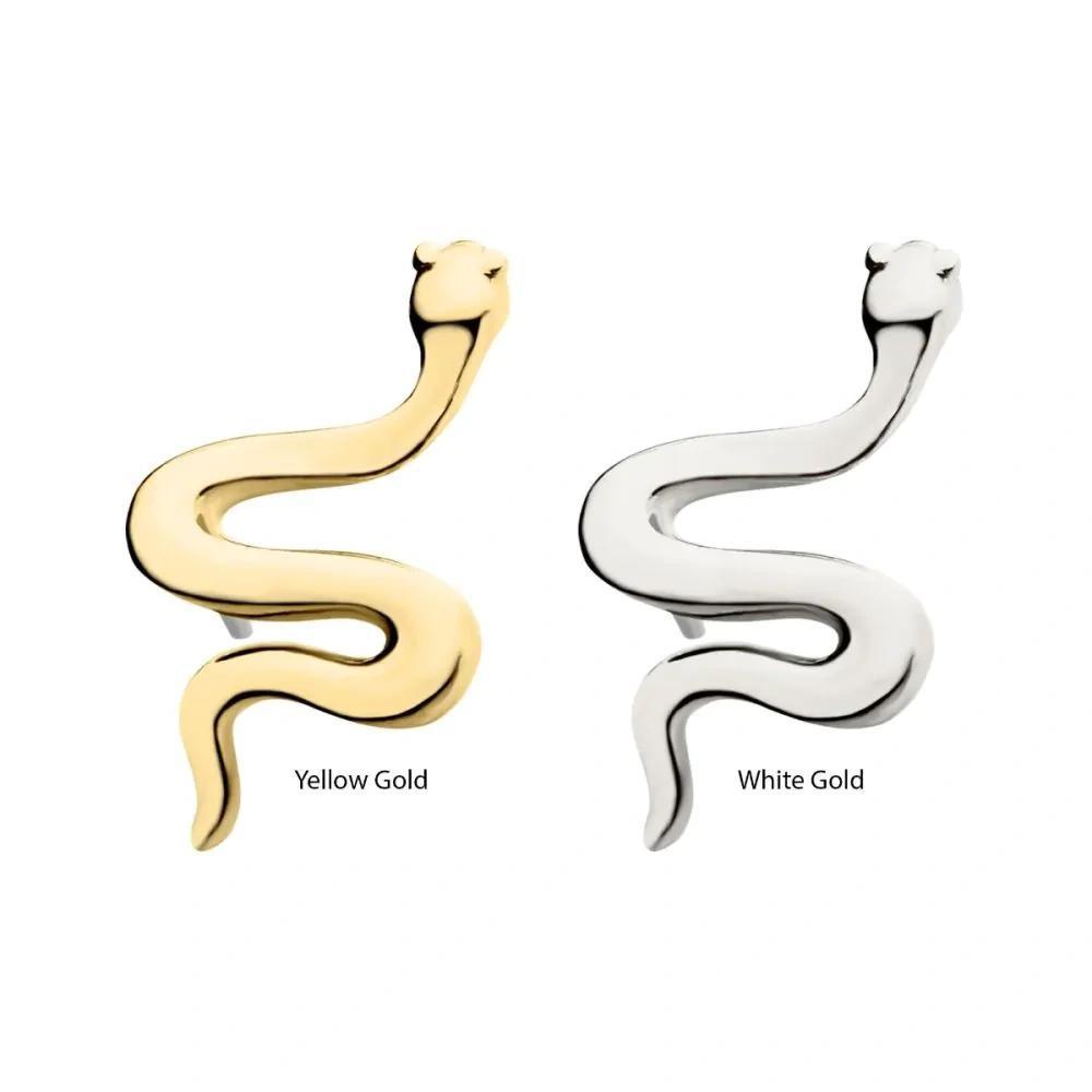 Invictus | 14k gold | Simple Snake
