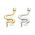 Invictus | 14k gold | Simple Snake