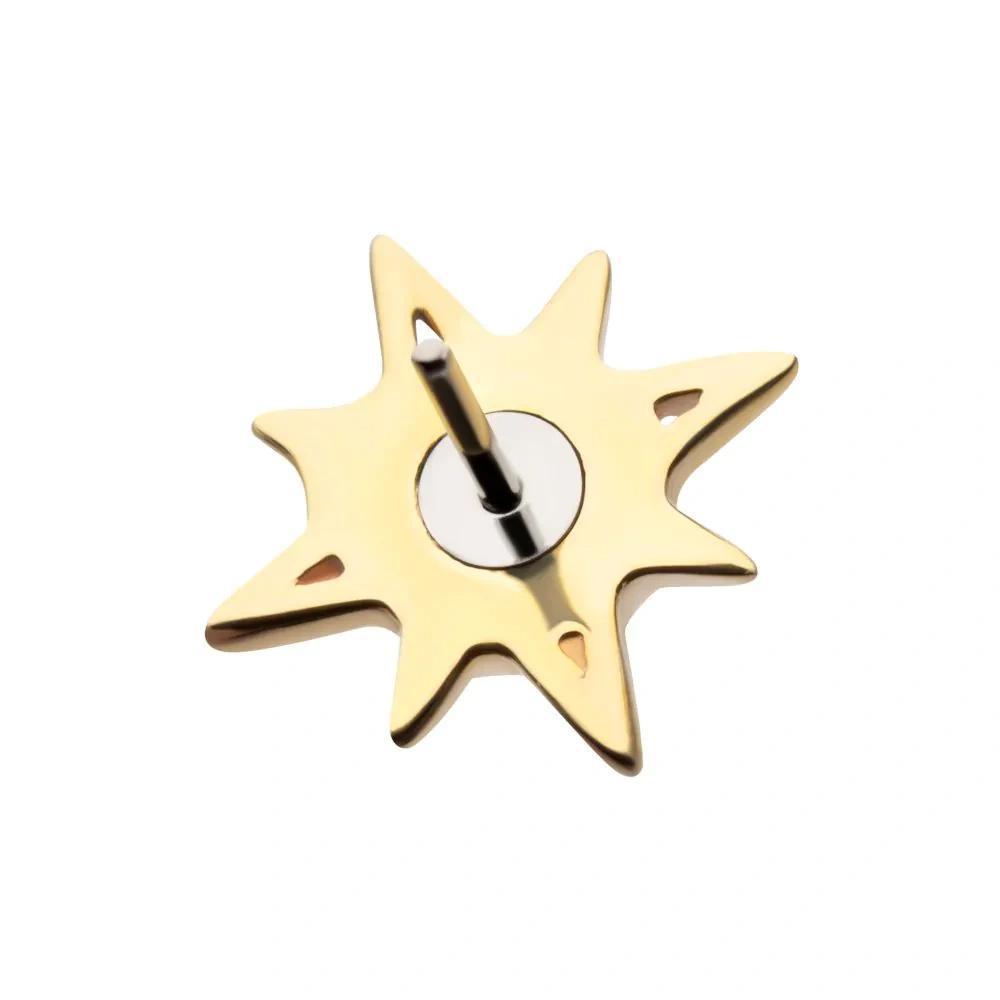 Invictus | 14k gold | Prong Set Opal | synthetic White Opal