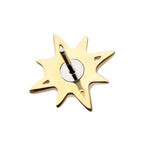 Invictus | 14k gold | Prong Set Opal | synthetic White Opal