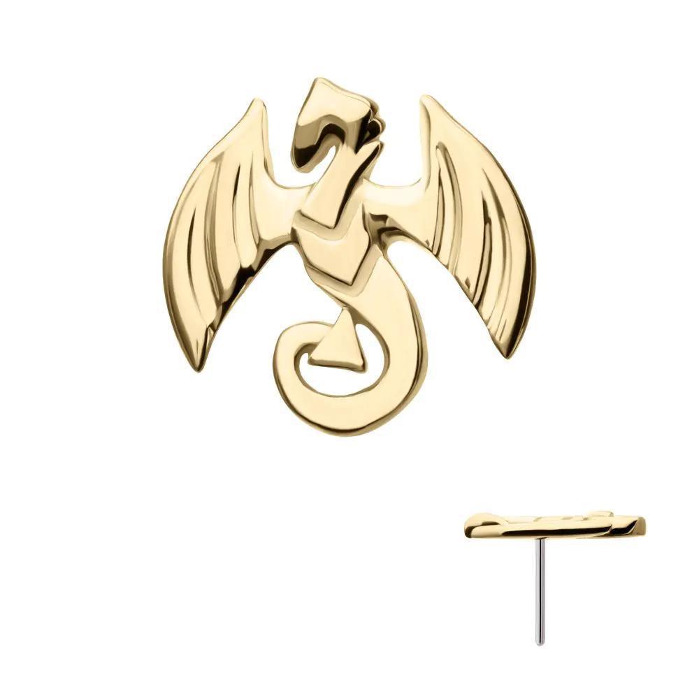 Invictus | 14k gold | Winged Dragon