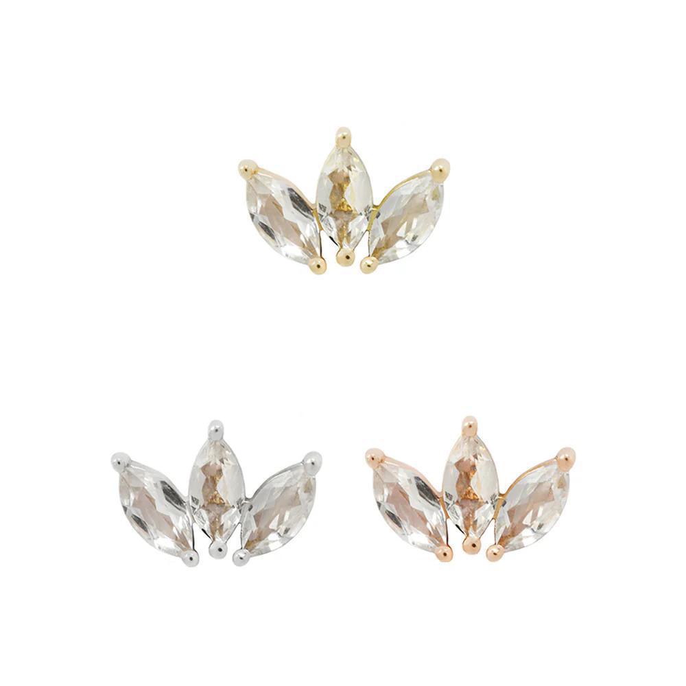 Buddha | 14k gold | Moet | Swarovski Crystal CZ