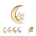 Invictus | 14k gold | Crescent Moon