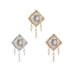 Buddha | 14k gold | The Hustle | Swarovski Crystal CZ