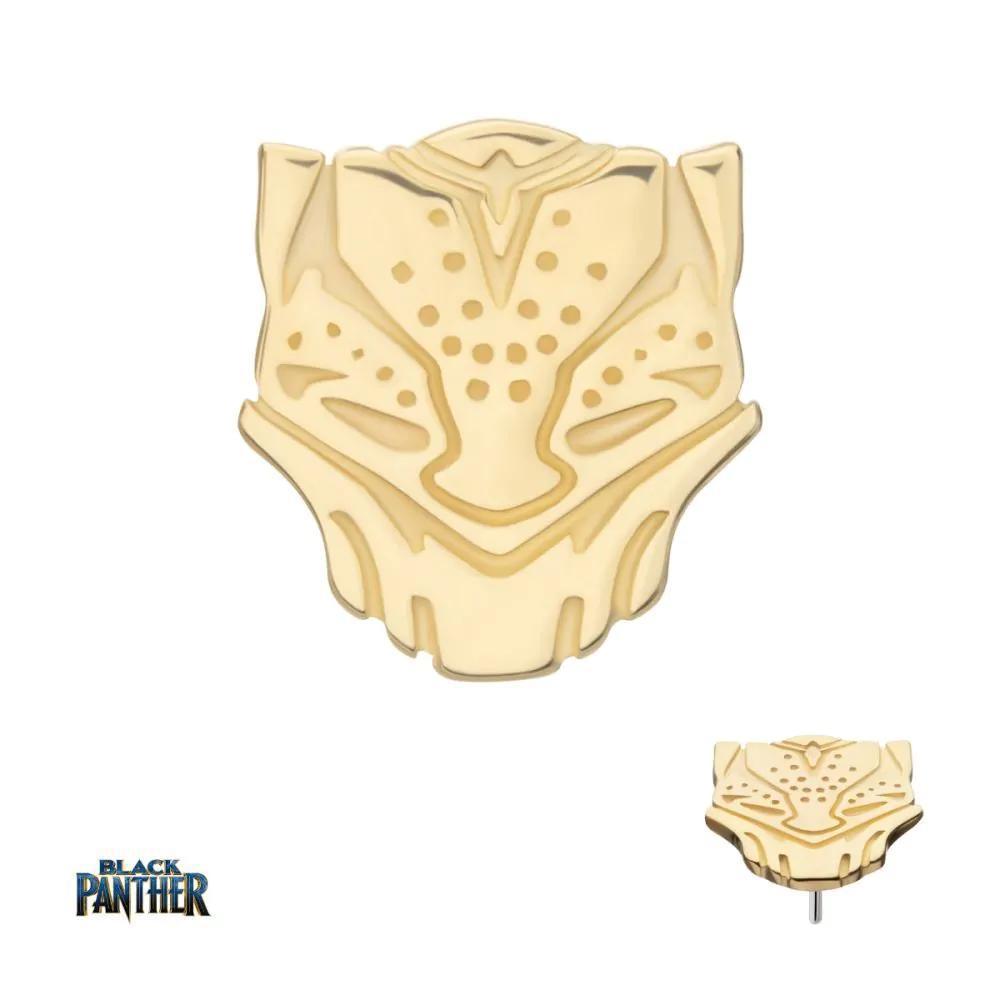 Invictus | 14k gold | Marvel Black Panther Logo