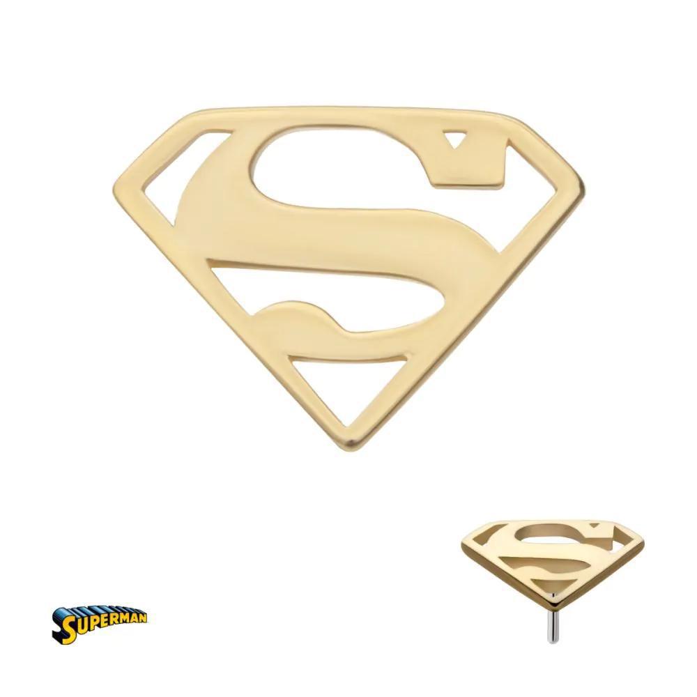 Invictus | 14k gold | DC Comics Superman Logo