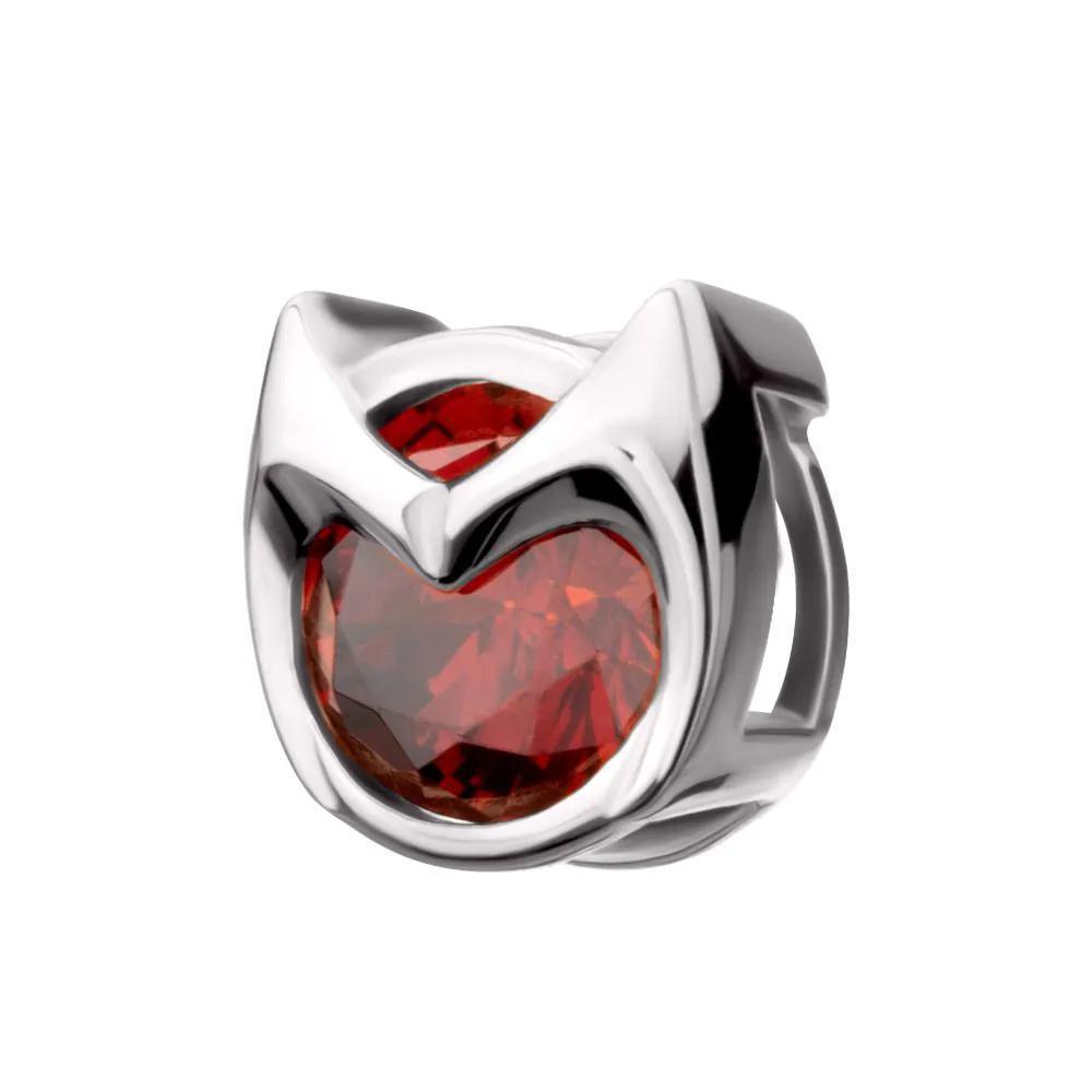 Invictus | 14k gold | Marvel Wandavision 3D Tiara with Red Gem | Cubic Zirconia