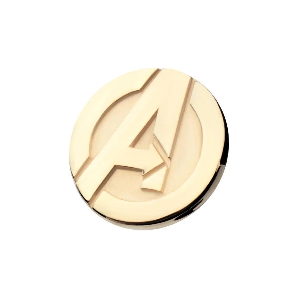 Invictus | 14k gold | Marvel Avengers Logo