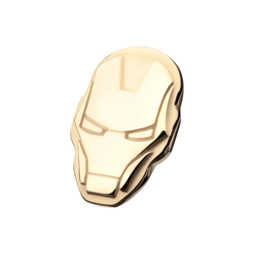 Invictus | 14k gold | Marvel Iron Man Face