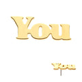 Invictus | 14k gold | "YOU"