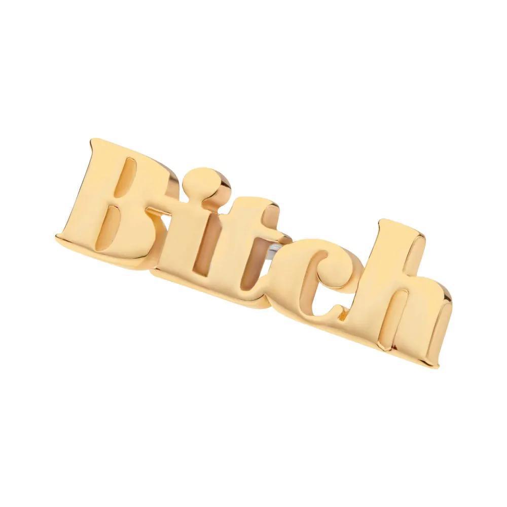 Invictus | 14k gold | "Bitch"