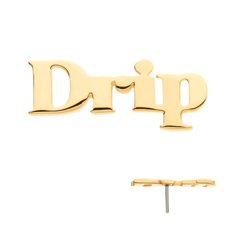 Invictus | 14k gold | "Drip"