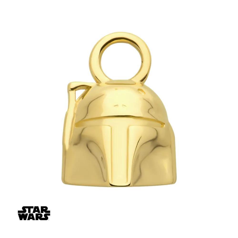 Invictus | 14k gold | Star Wars | Boba Fett Charm