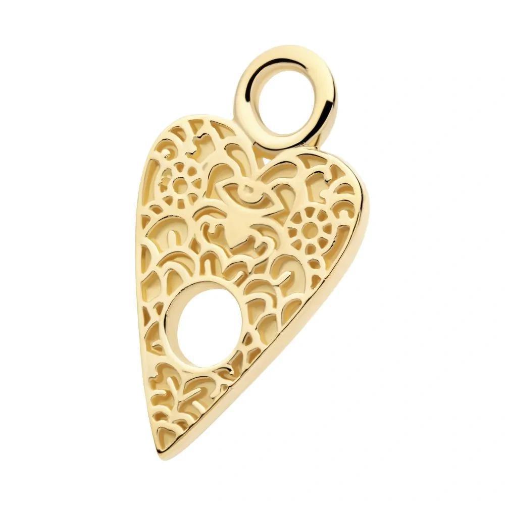 Invictus | 14k gold | Planchette Charm