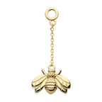 Invictus | 14k gold | Bee Dangle Charm