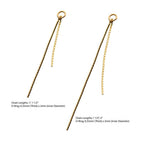 Invictus | 14k gold | Two Woven Box Chains Charm