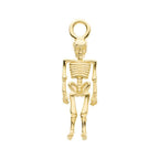 Invictus | 14k gold | Skeleton Charm