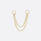 Tether | 14k gold | Tethered Double Chain