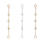 Buddha | 14k gold | Cressida 3 Bead Chain