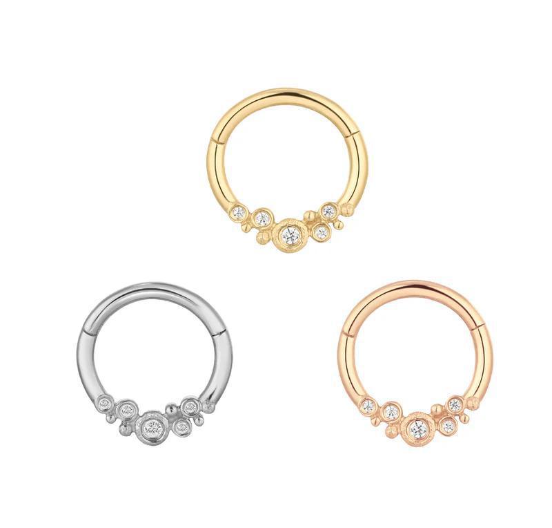 Buddha | 14k gold | Effervescent | CZ