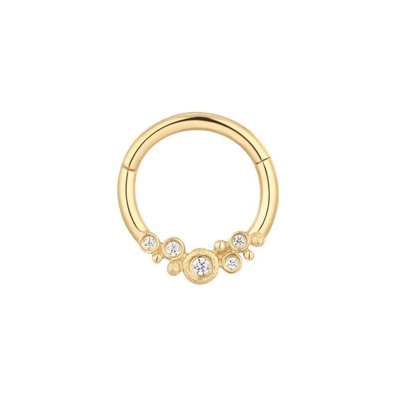 Buddha | 14k gold | Effervescent | CZ