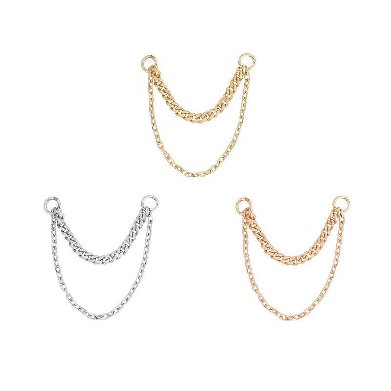 Buddha | 14k gold | Diamond Cut + Side Chain