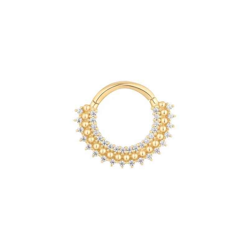 Buddha | 14k gold | Heart of Gold | CZ