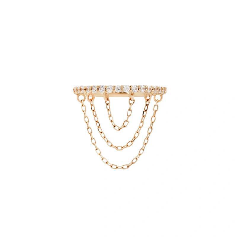 Buddha | 14k gold | Radiate | CZ