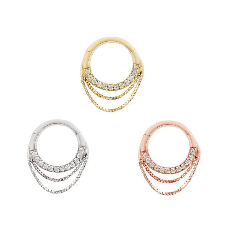 Buddha | 14k gold | Tempeste | CZ