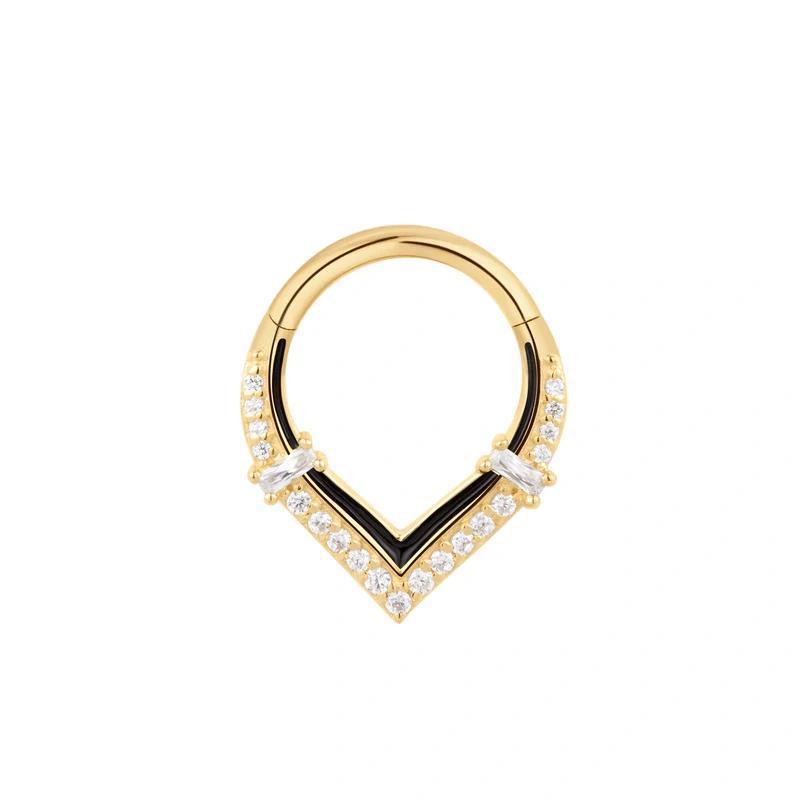 Buddha | 14k gold | Uprise | Enamel + CZ