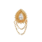 Buddha | 14k gold | Deity | CZ