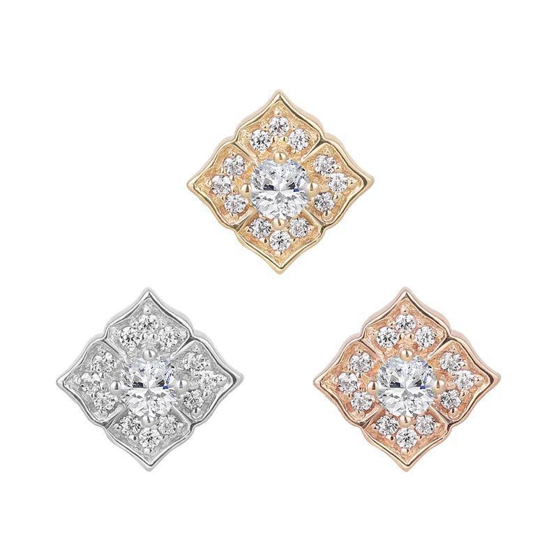 Buddha | 14k gold | Grace | CZ