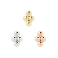 Buddha | 14k gold | Mini 4 Bead Cluster
