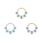 Buddha | 14k gold | Guilty Pleasure | London Blues Topaz + Diamond | 16g