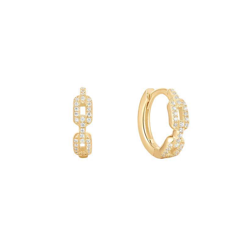Buddha | 14k gold | Gem Chainlink | CZ
