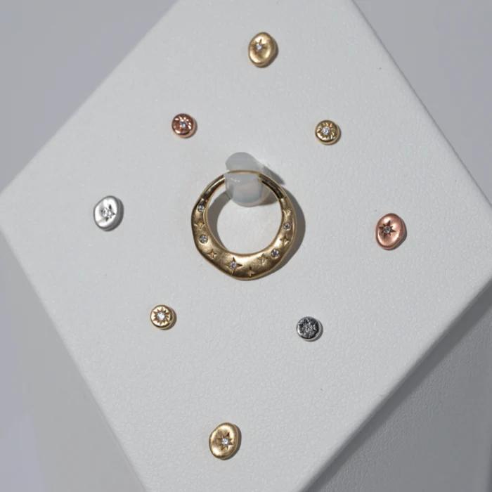 Buddha | 14k gold | Wishful Thinking | CZ