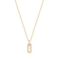 Buddha | 14k gold | RION x Buddha Link Necklace | Diamond