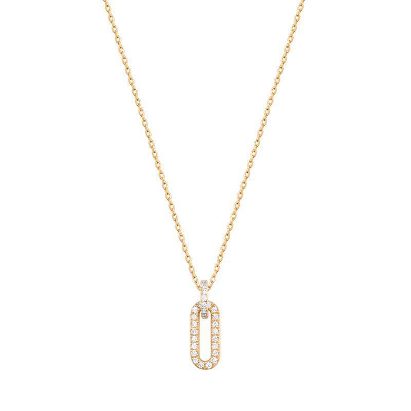 Buddha | 14k gold | RION x Buddha Link Necklace | Diamond