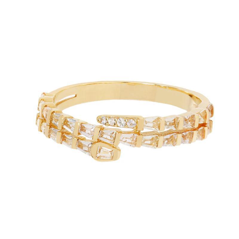 Buddha | 14k gold | RION x Buddha Prodigy Ring | White Sapphire