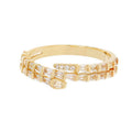 Buddha | 14k gold | RION x Buddha Prodigy Ring | White Sapphire